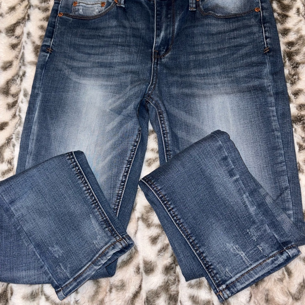 Mudd Junior’s Blue Denim Skinny Jeans